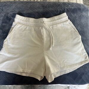White Cotton Zara Shorts